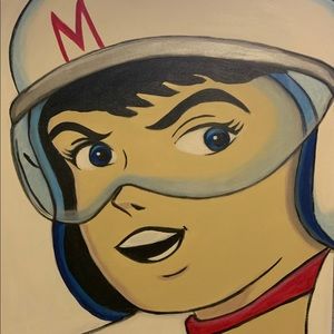 Speed Racer painting 20x20